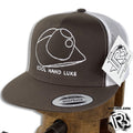 CHL EDITION | BY BR CAPS TRUCKER CAP BROWN/WHITE