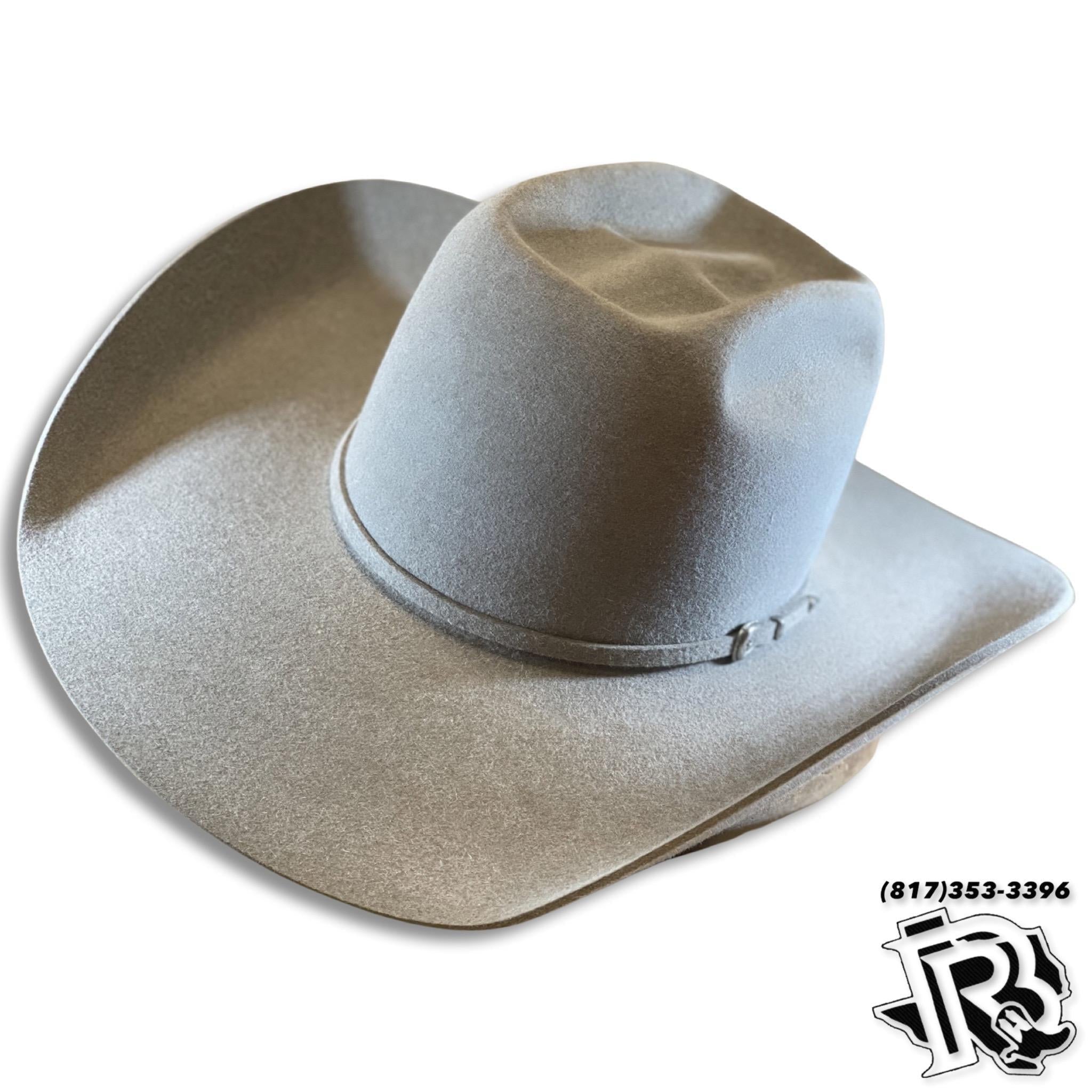 7X (natural) ASH | RODEO KING FELT COWBOY HAT