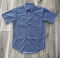 PANHANDLE MEN’S SHORT SLEEVE NAVY SHIRT |RMN3S08924
