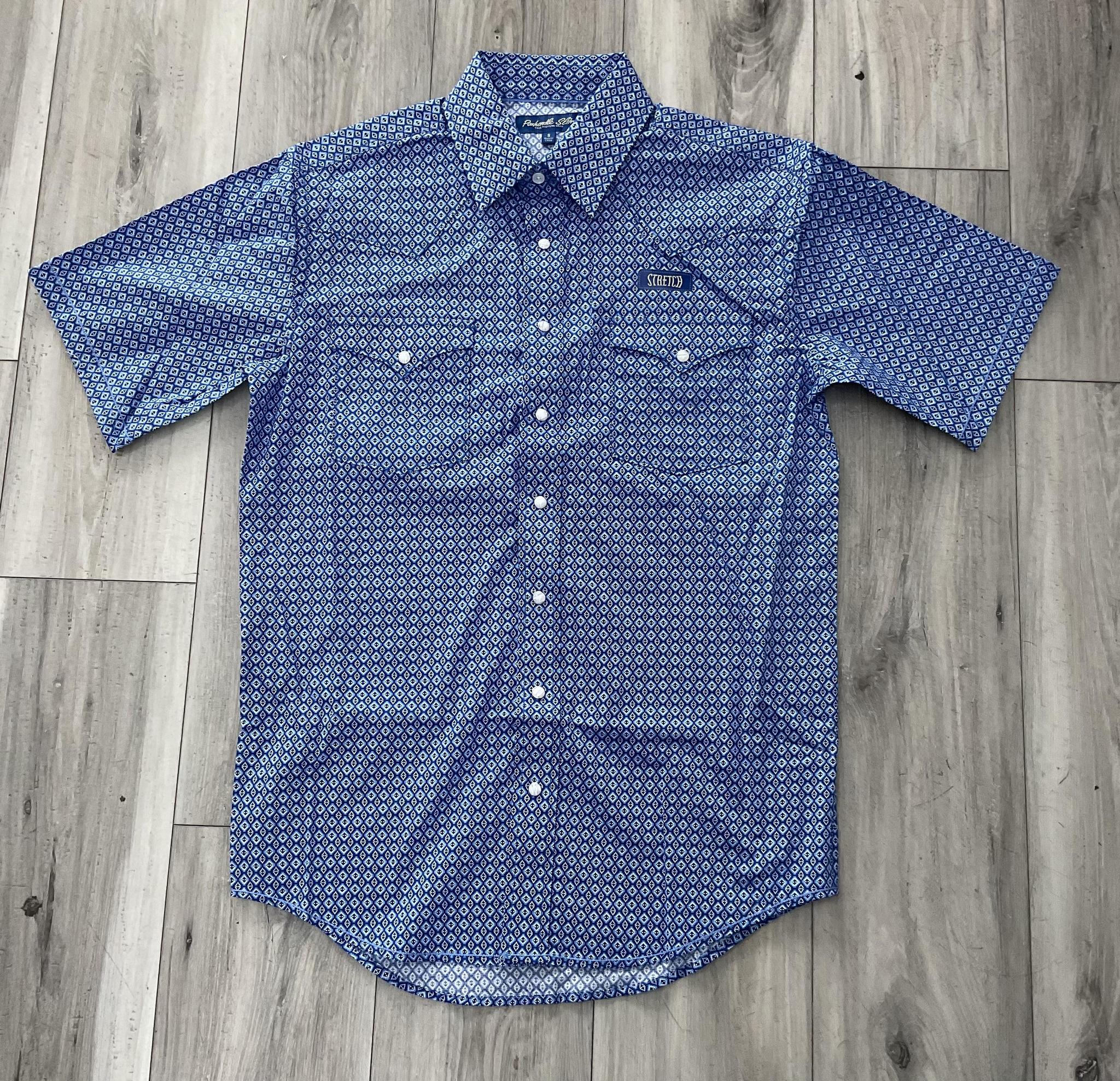 PANHANDLE MEN’S SHORT SLEEVE NAVY SHIRT |RMN3S08924