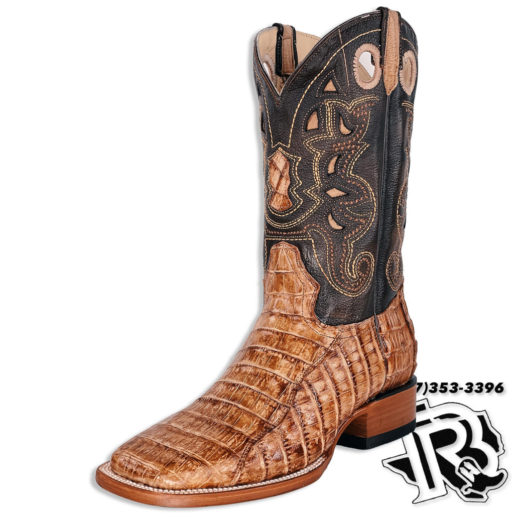 “ Mesquite “ CAIMAN TAN MEN’S WESTERN WEAR BOOT ARANGO