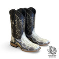 “Edgar” Men’s Manglar Python Western Boots