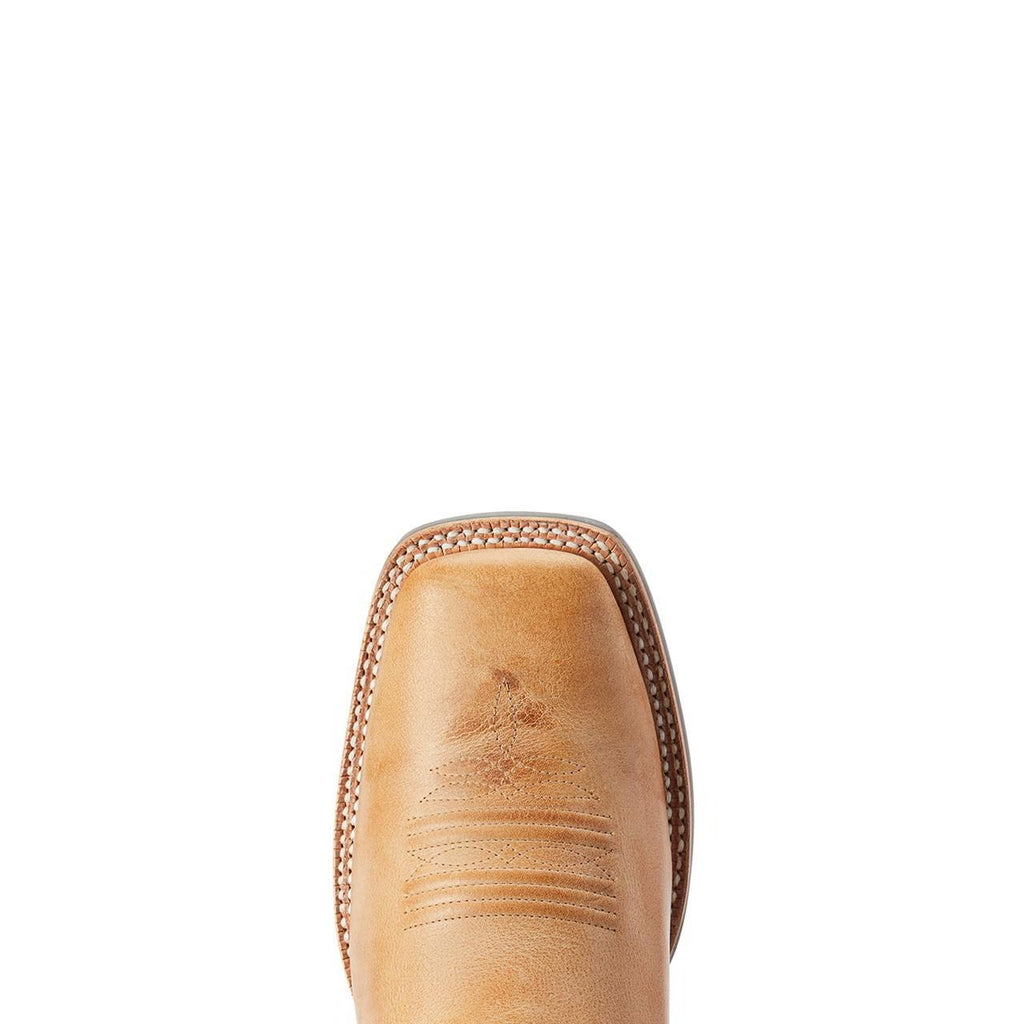MENS ARIAT RIDIN HIGH DESERT TAN /DARK BRICK BOOTS |10042469