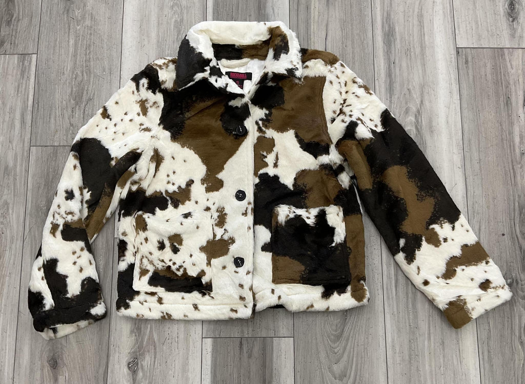 ROCK & ROLL WOMEN NATURAL COWHIDE JACKET | BW92C09390