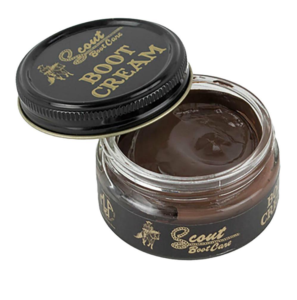 Scout Brown Leather Boot Cream Polish 1.55oz |0350102