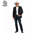 “ Jesse “ | Black Western Men Sport Coat Normal Not Suede