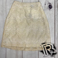 IVORY LACE SKIRT