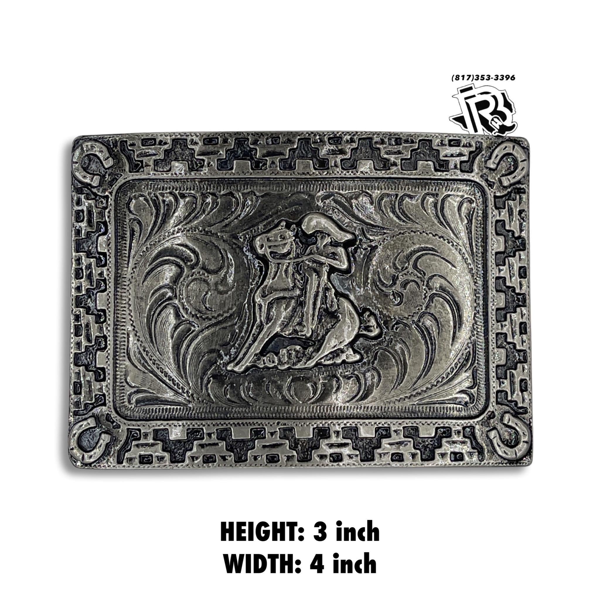 “ Cala “ | MEN WESTERN BELT BUCKLE SQUARE
