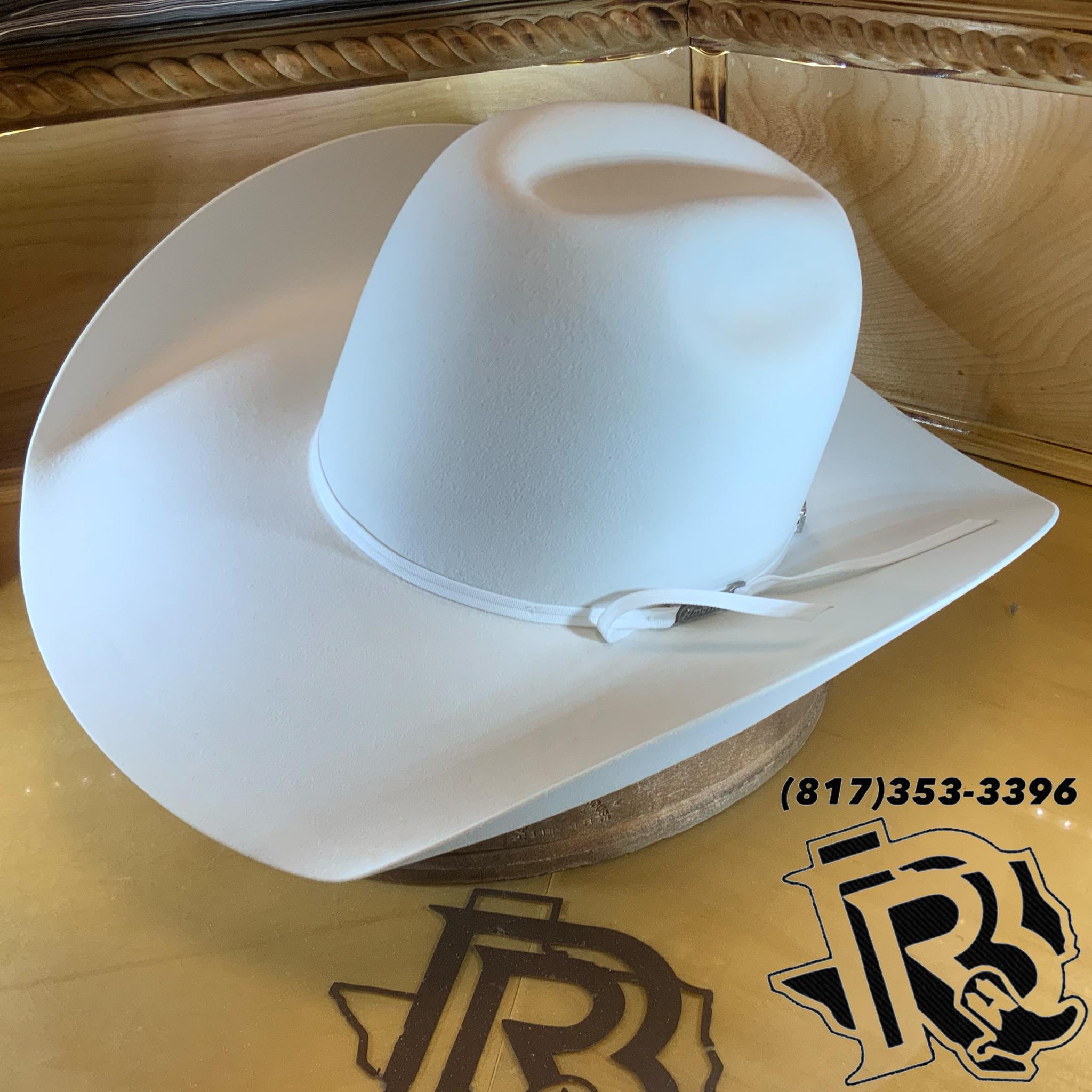 6X  WHITE | AMERICAN HAT FELT COWBOY HAT