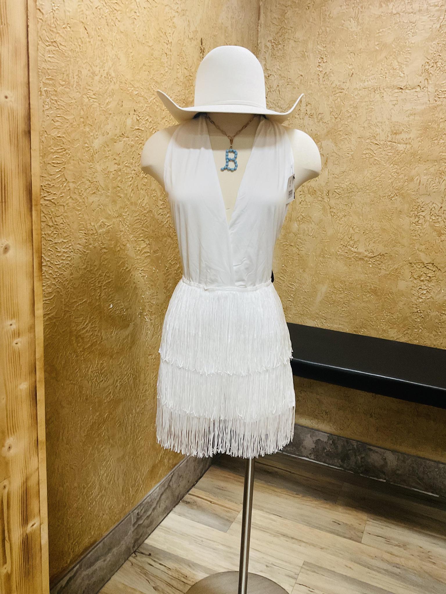 Nora white  romper