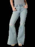 WRANGLER WOMEN'S RETRO HIGH RISE FLARE JEANS |