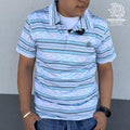 AZTEC POLO CUERO LINE TURQUOISE P32