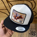 “ BUCKING BULL “ | BR CAP BLACL/WHITE/BLACK