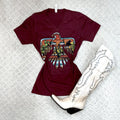 "Thunderbird " Maroon T Shirt