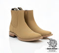 BOTIN CHARRO PUNTA CUADRADA COLOR NOBUCK