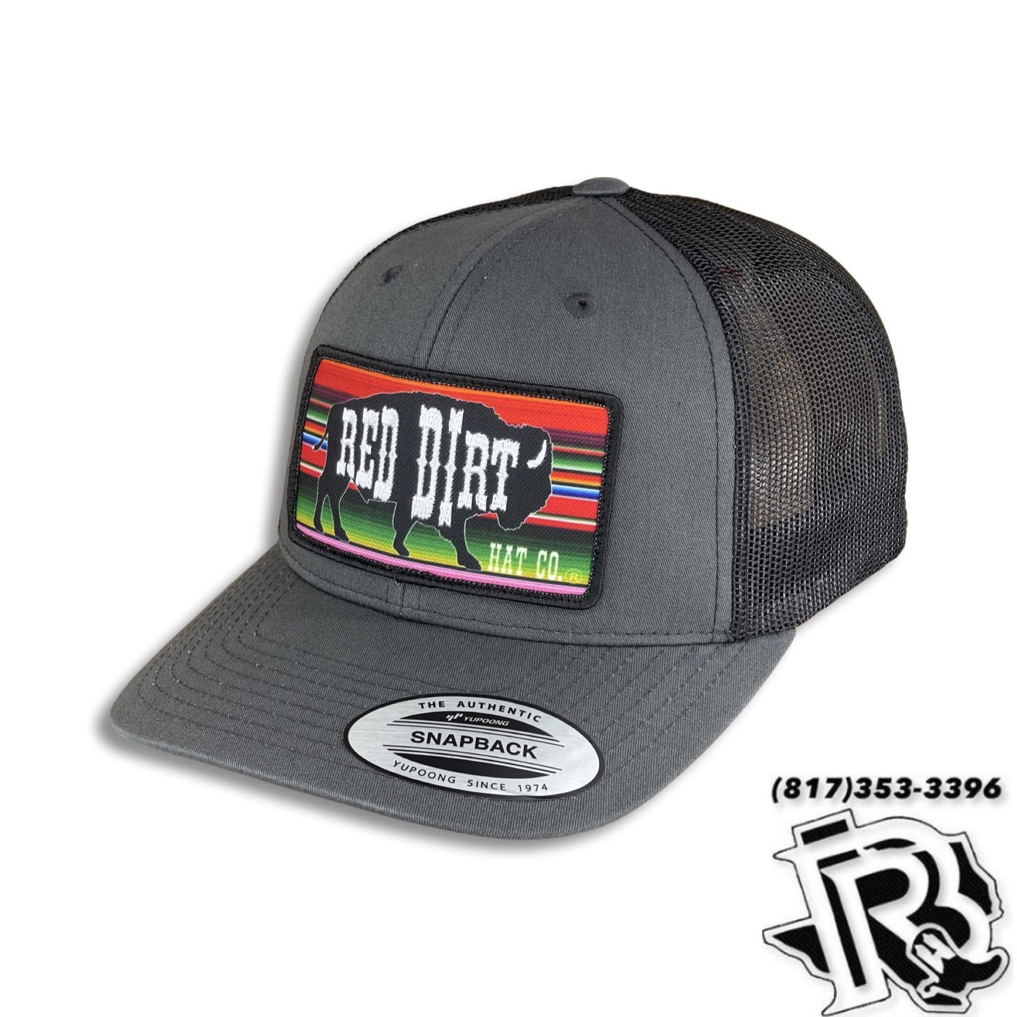 “ PONCHO “ | RED DIRT COMPANY CAP CHARCOAL / Charcoal