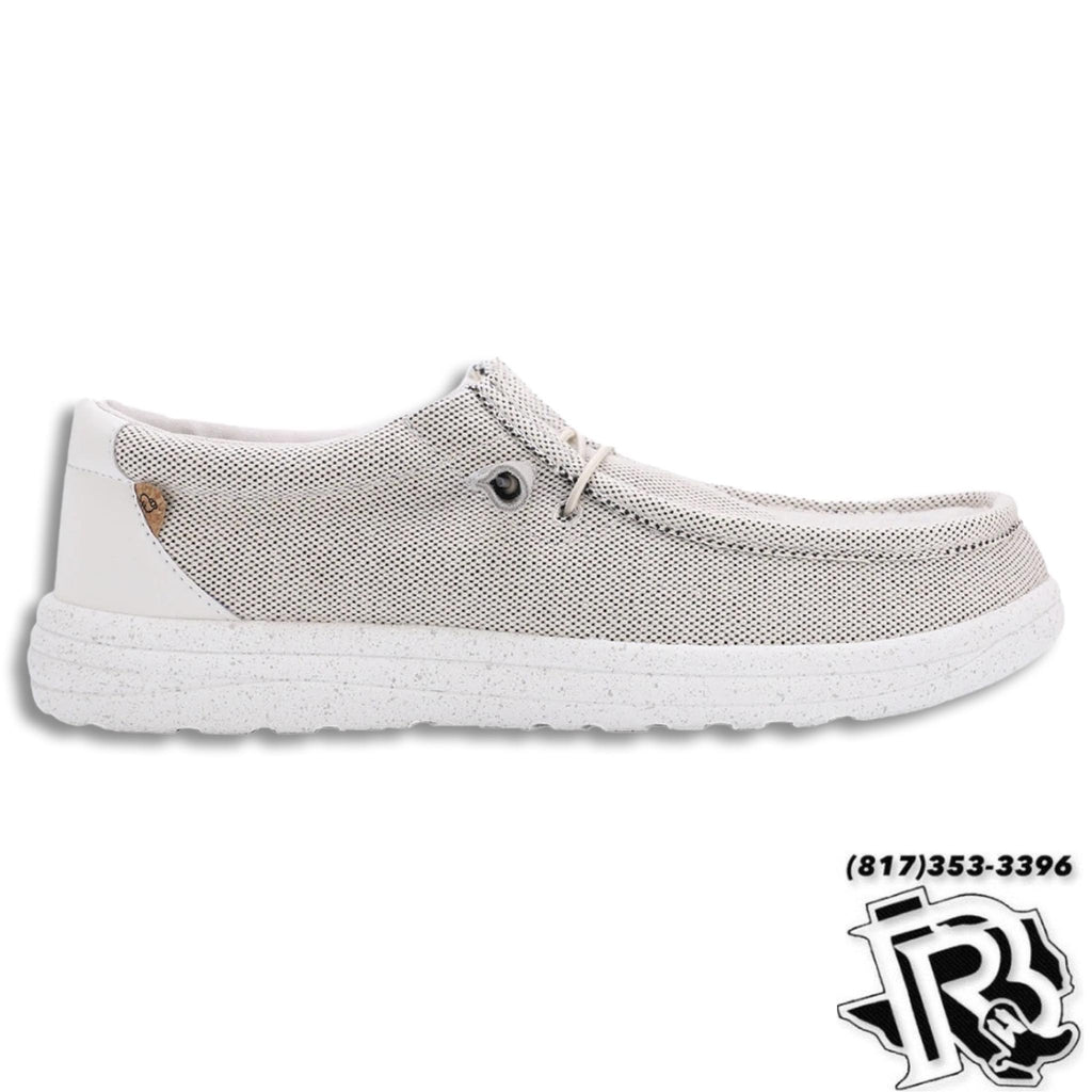 “ PAUL “ | WHITE MEN'S CASUAL CANVAS SHOE
