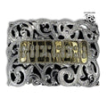 “ Guerrero “ | MEN WESTERN BELT BUCKLE SQUARE