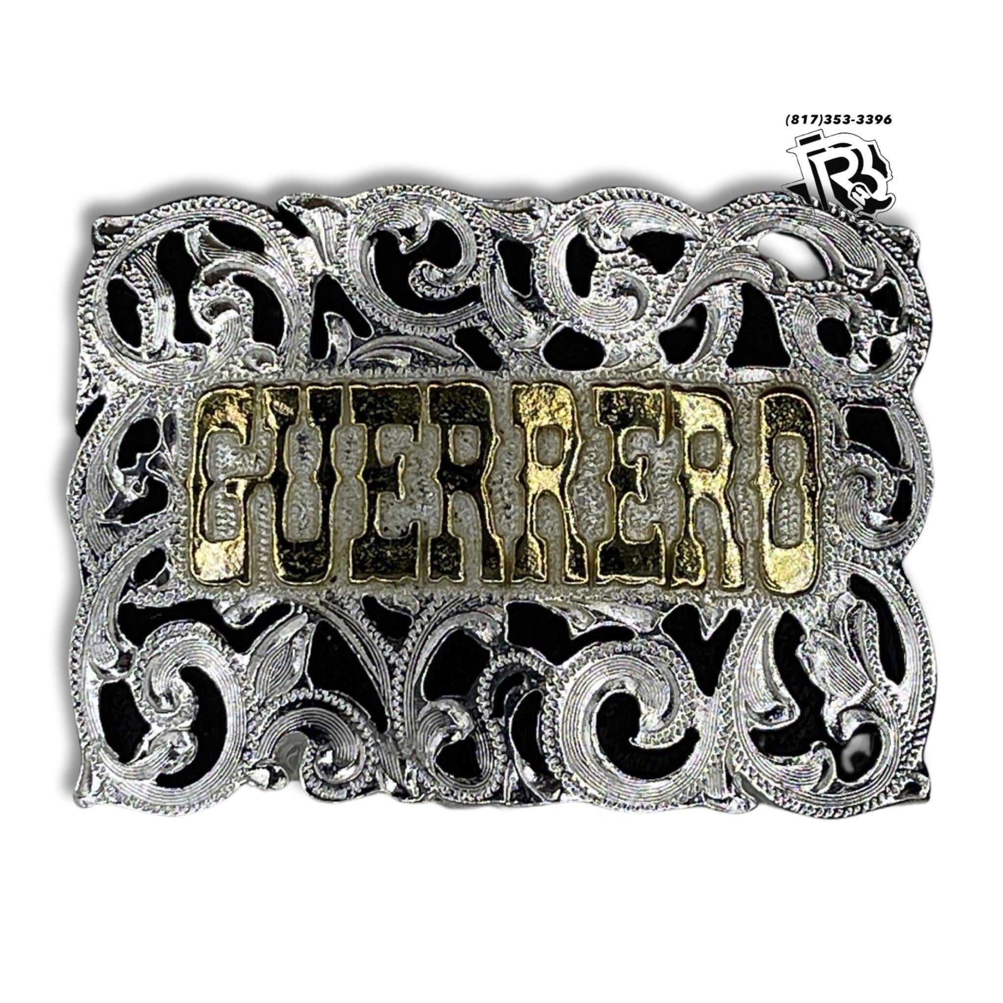 “ Guerrero “ | MEN WESTERN BELT BUCKLE SQUARE