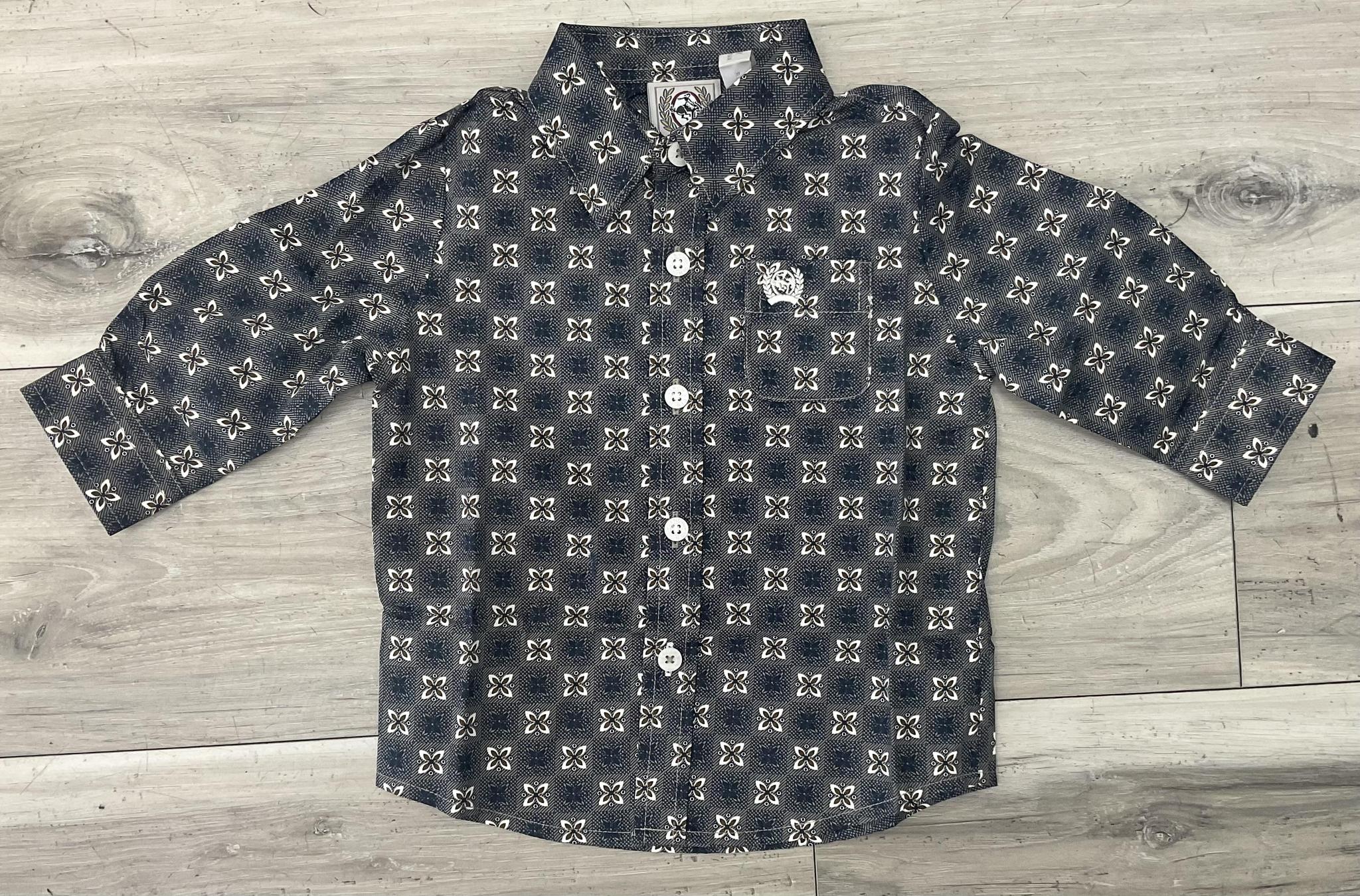 CINCH INFANTS KHAKI LONG SLEEVE SHIRT | MTW7062427