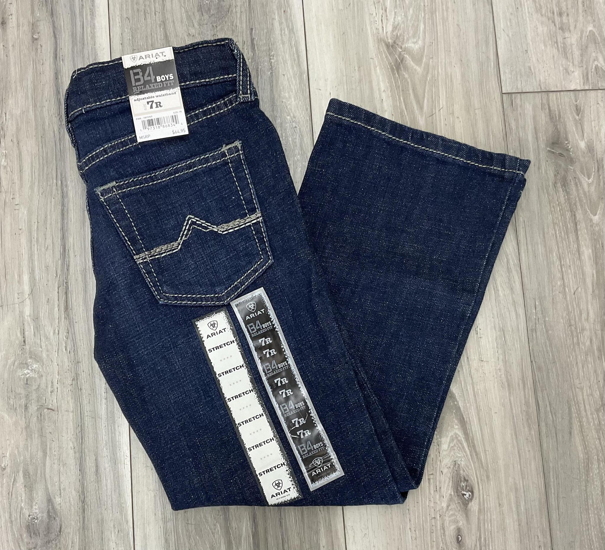 Ariat Boy’s B4 Relaxed Fit/Stretch/Boot Cut Jean |10072969