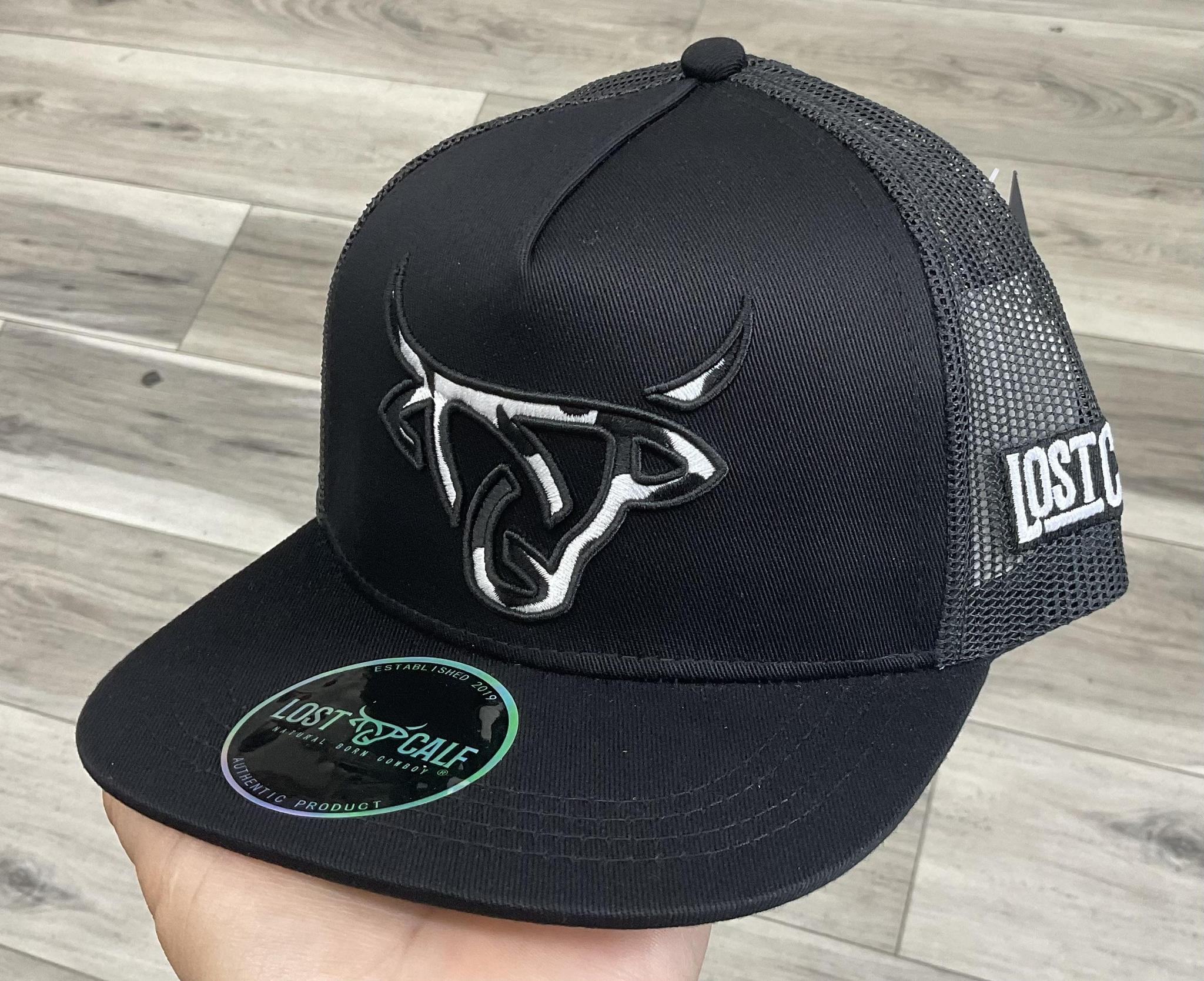 ‘’COW BLACK ‘’ KIDS CAP LOST CALF