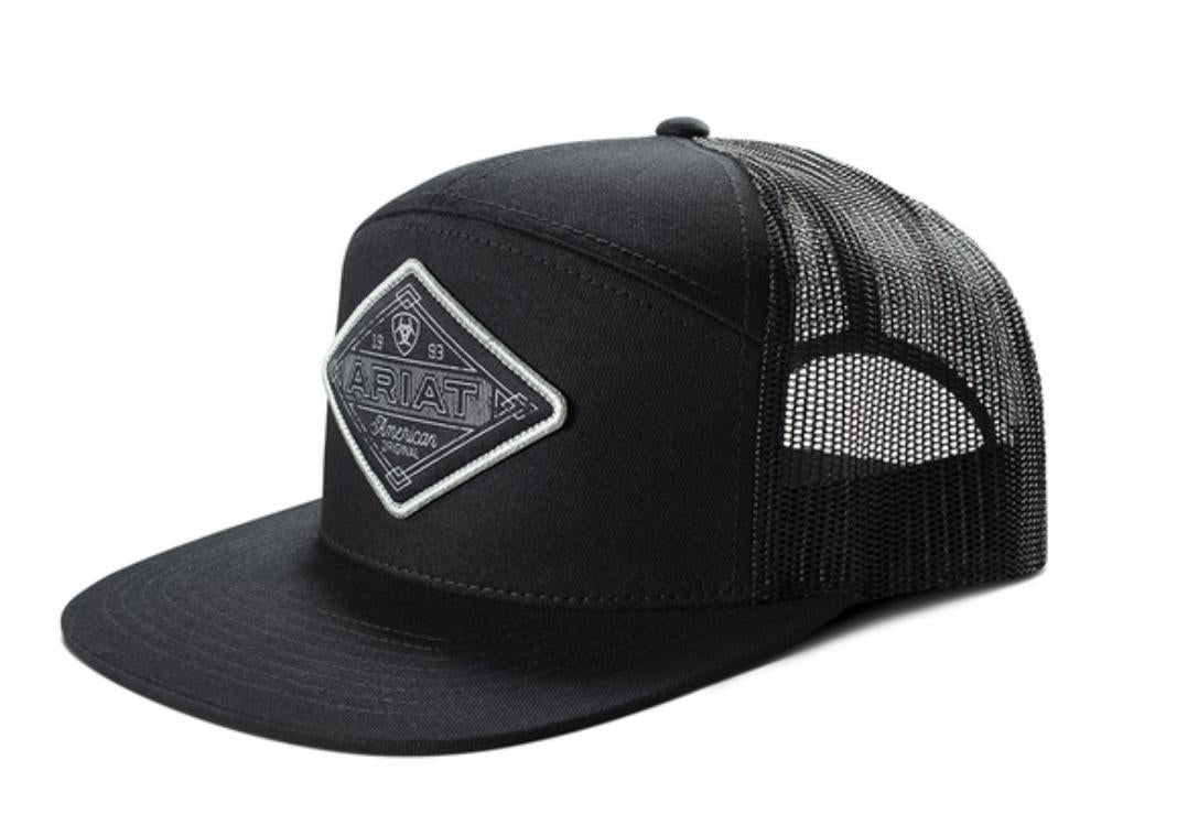ARIAT DIAMOND PATCH BLACK  CAP | A300094201
