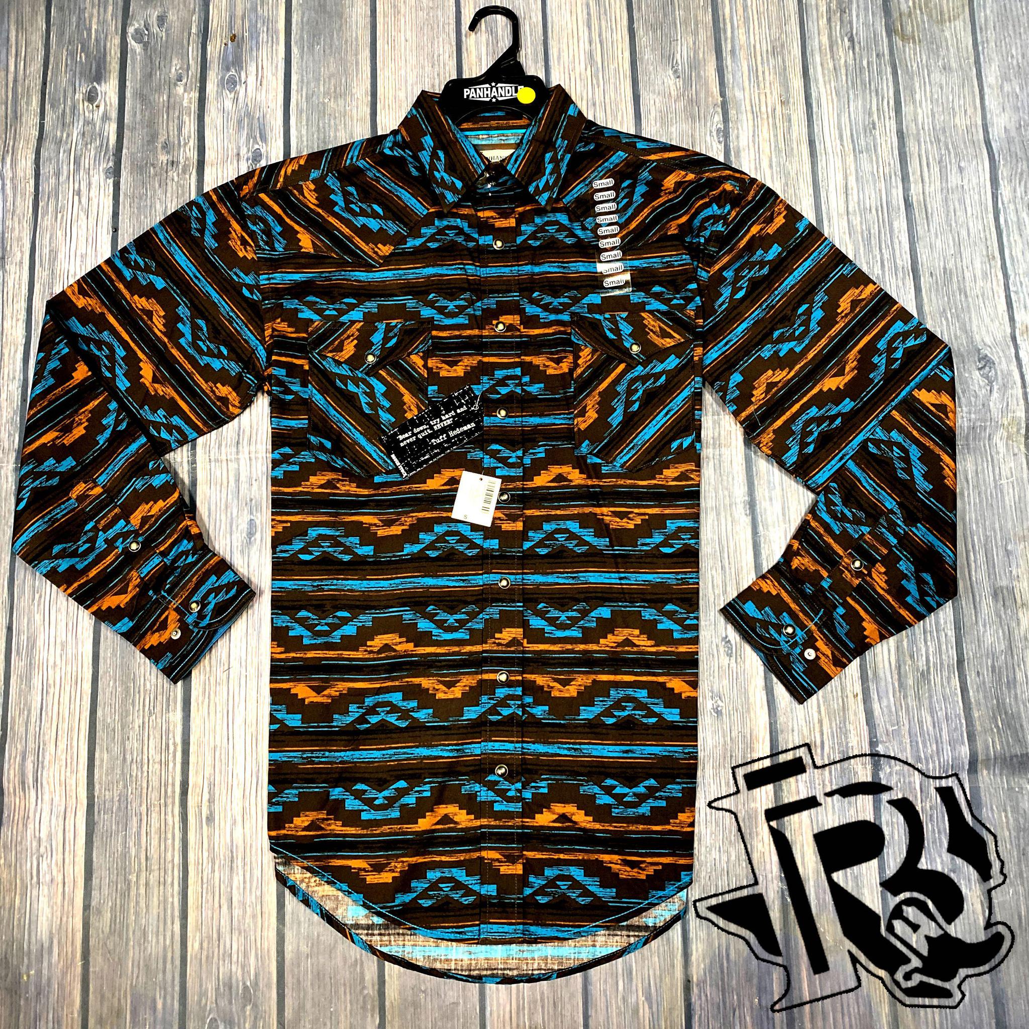 PANHANDLE ROUGH STOCK AZTEC PRINT R0S6904