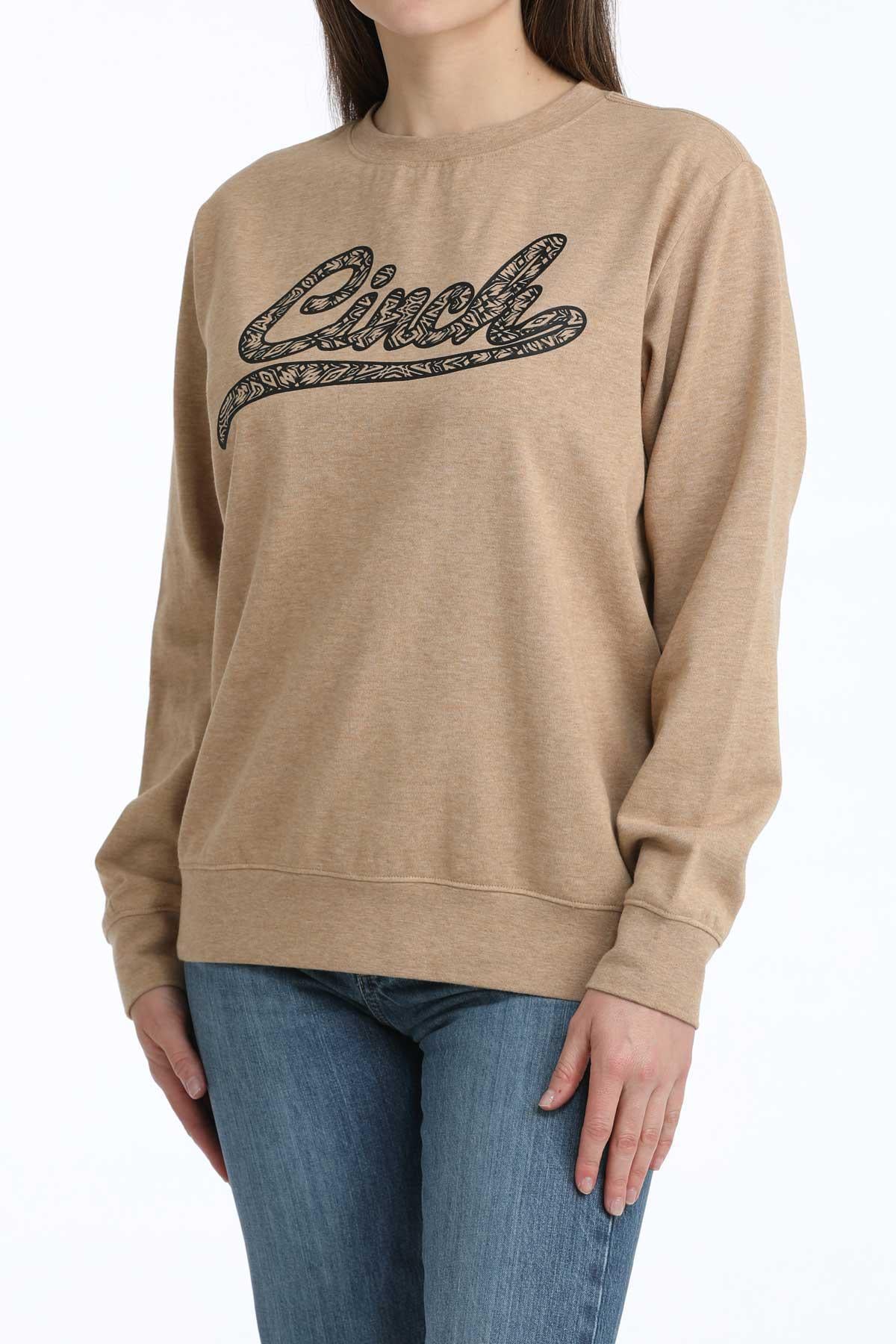 CINCH® WOMENS LOGO CREW NECK SWEATSHIRT | MAK7905007