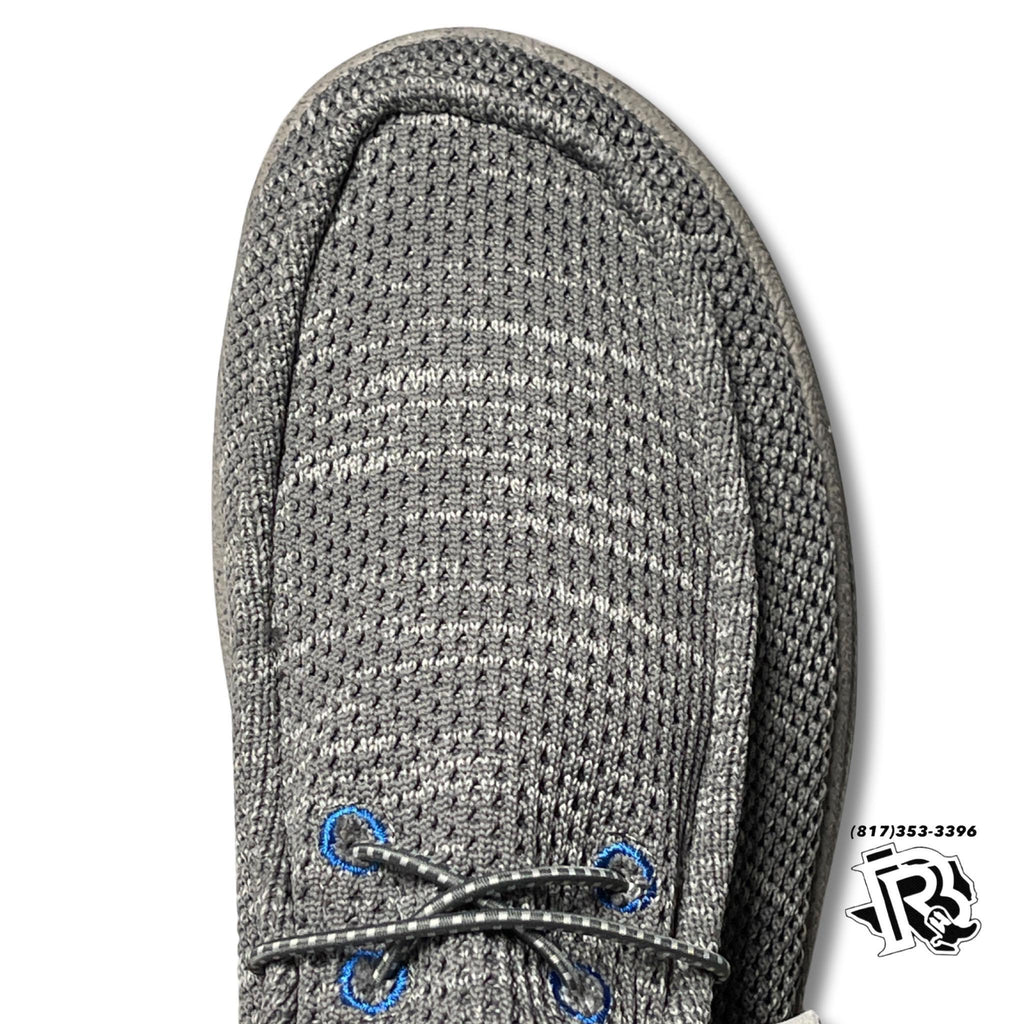 "MICHAEL" | GREY MEN'S CASUAL CANVAS SHOE