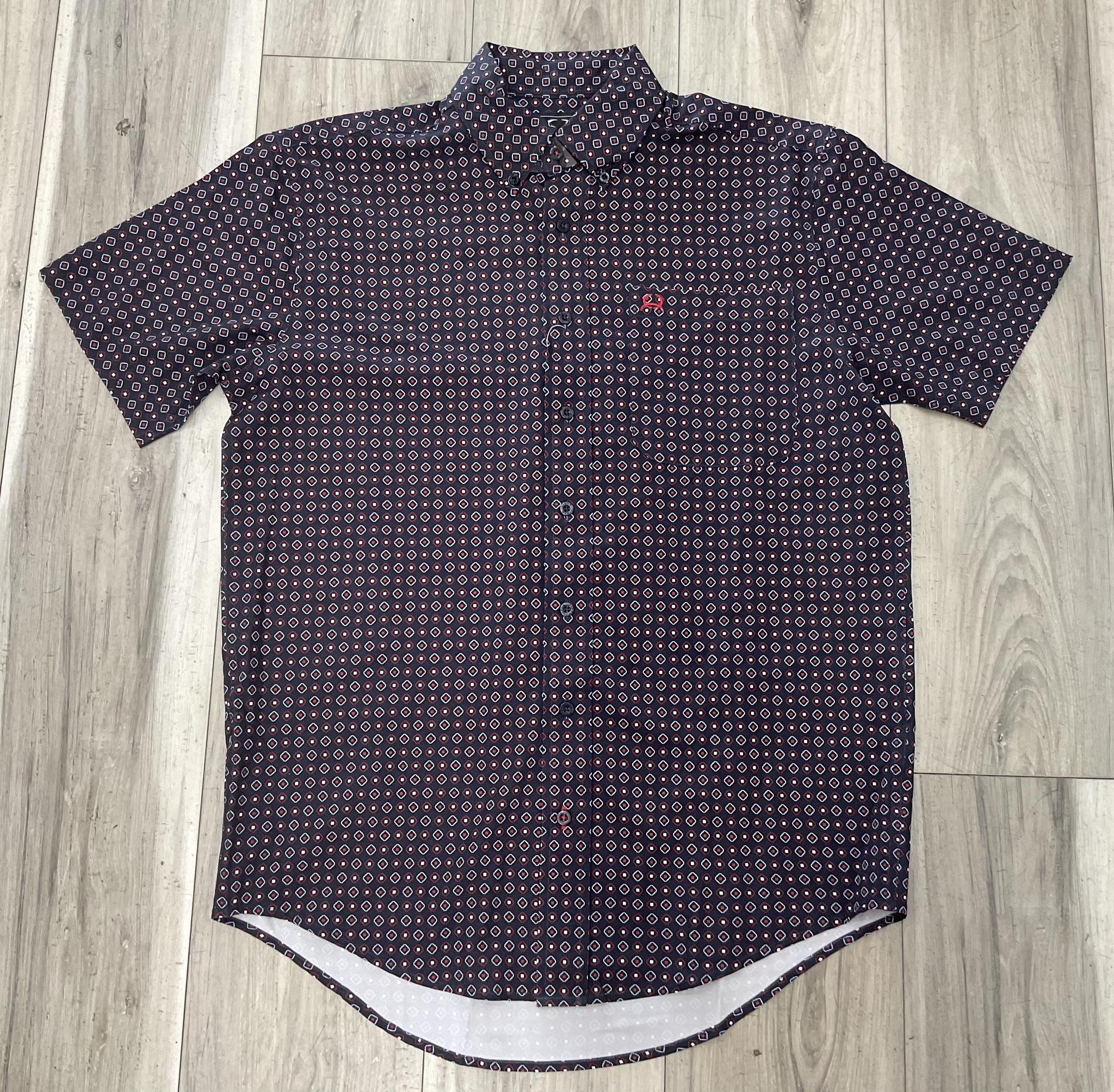 CINCH MEN’S ARENAFLEX NAVY SHIRT | MTW1704173