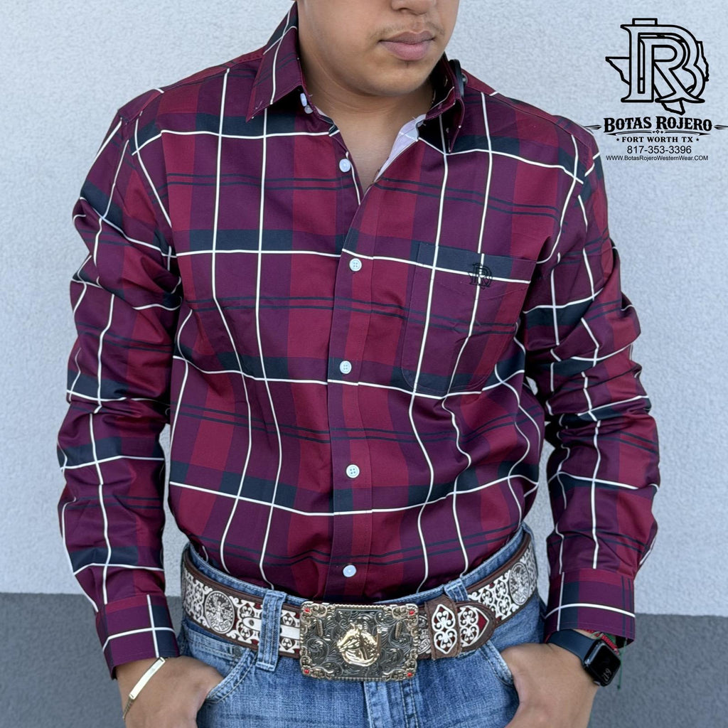 Wade  | Iron Spur Men’s Western Long Sleeve  Shirt
