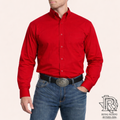 G01L #22 RED | IRON SPUR WESTERN MEN SHIRT