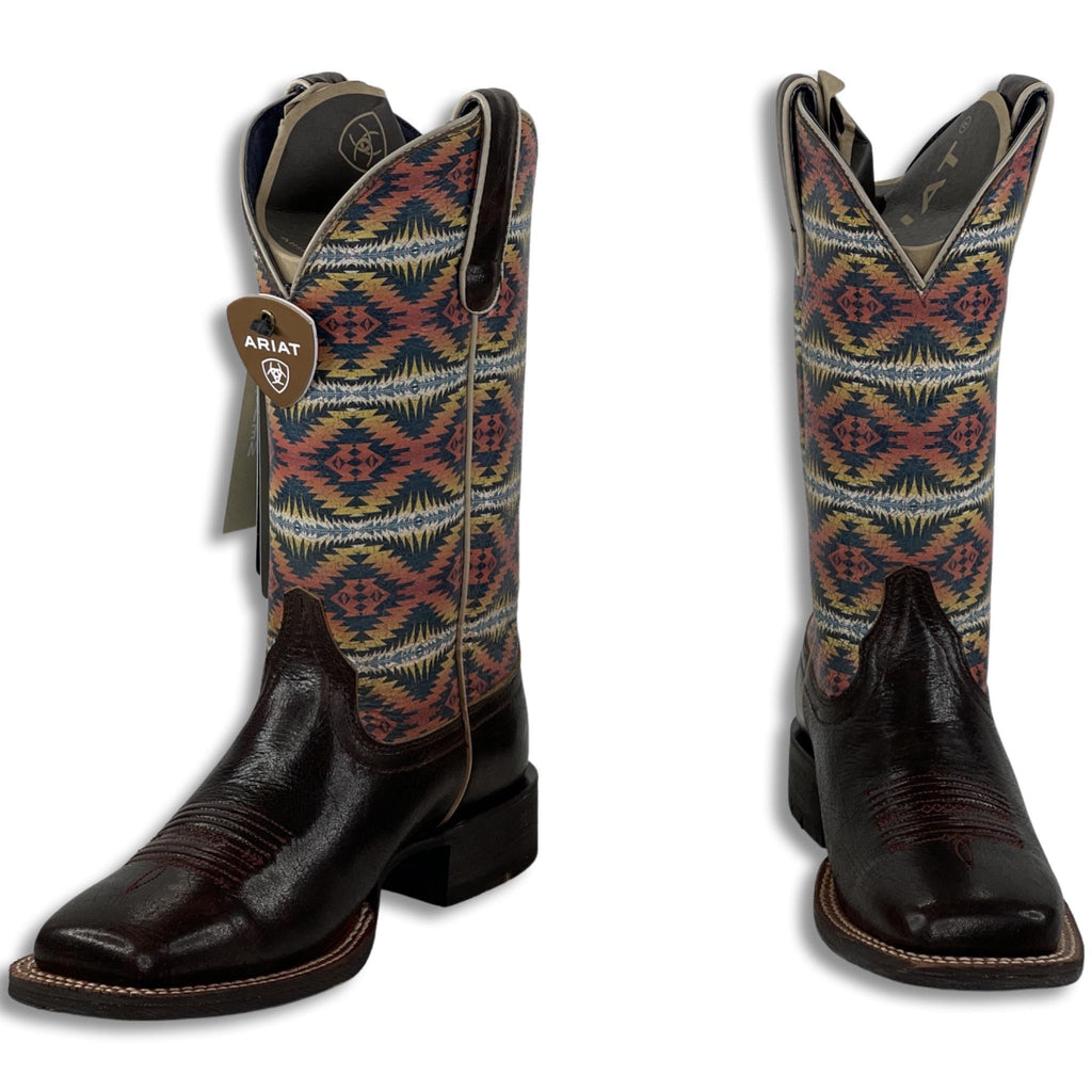 AZTEC TOP | ARIAT WOMEN BOOTS DARK BROWN