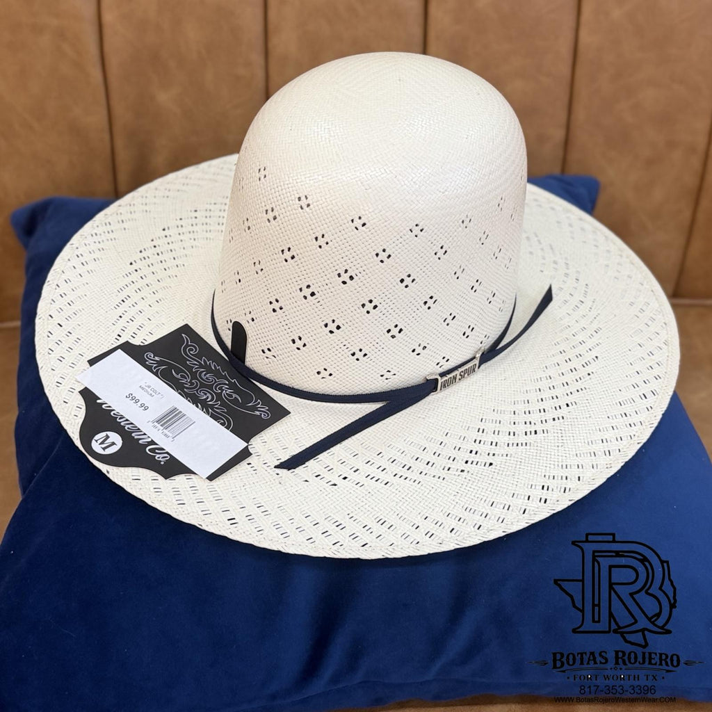 “ JR COLT “ | IRON SPUR ™️ WESTERN KIDS OPEN CROWN STRAW HAT #CH-15 #8