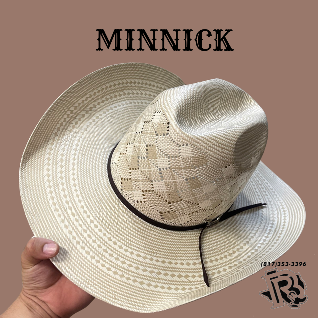 “ HONEY CONE “ | IRON SPUR ™️  HATS MEN COWBOY STRAW HAT #CH-3