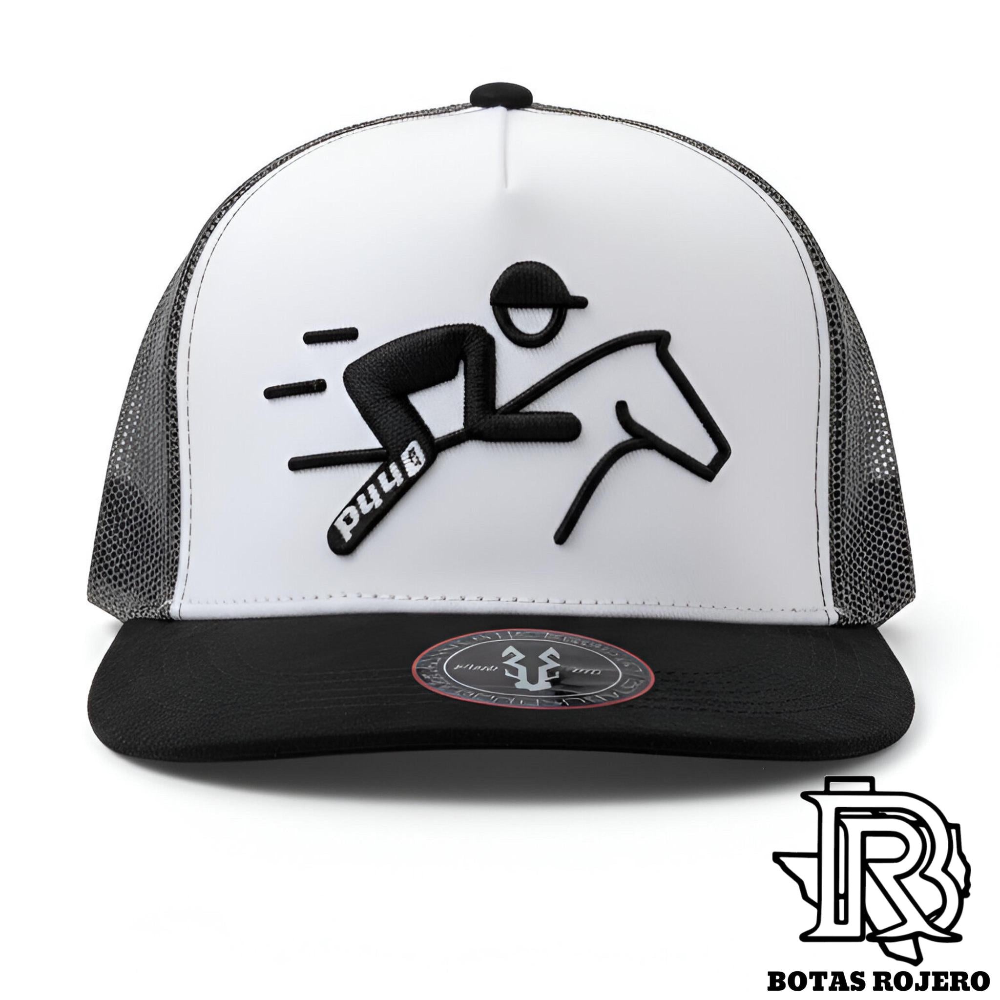 JOCKEY | BLACK WHITE LOGO PURO 440 CAPS