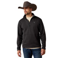 Ariat Men's Caldwell Midnight Navy 1/4 Zip Sweater| 10079295
