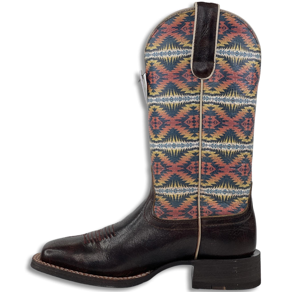 AZTEC TOP | ARIAT WOMEN BOOTS DARK BROWN