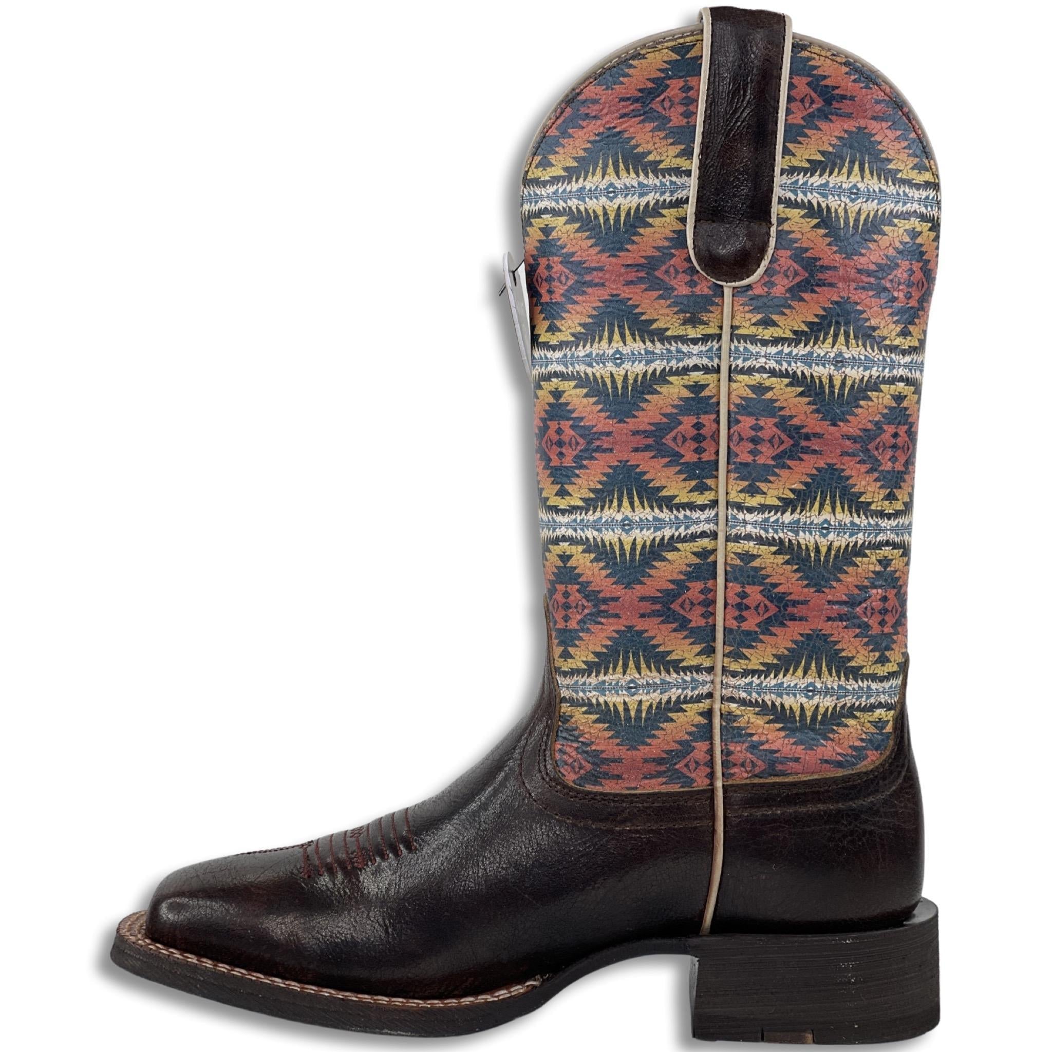 AZTEC TOP | ARIAT WOMEN BOOTS DARK BROWN