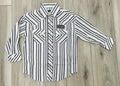 BOY’S ROCK & ROLL GREY STRIPE PRINTED LONG SLEEVE SHIRT |BBN2S09423