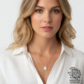 WOMEN’S GOLD PLATED NECKLACE WITH INITIAL