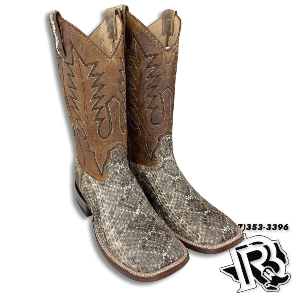 “ Steven “ | ORIGINAL RATTLESNAKE MEN SQUARE TOE WESTERN BOOTS  style# 4542