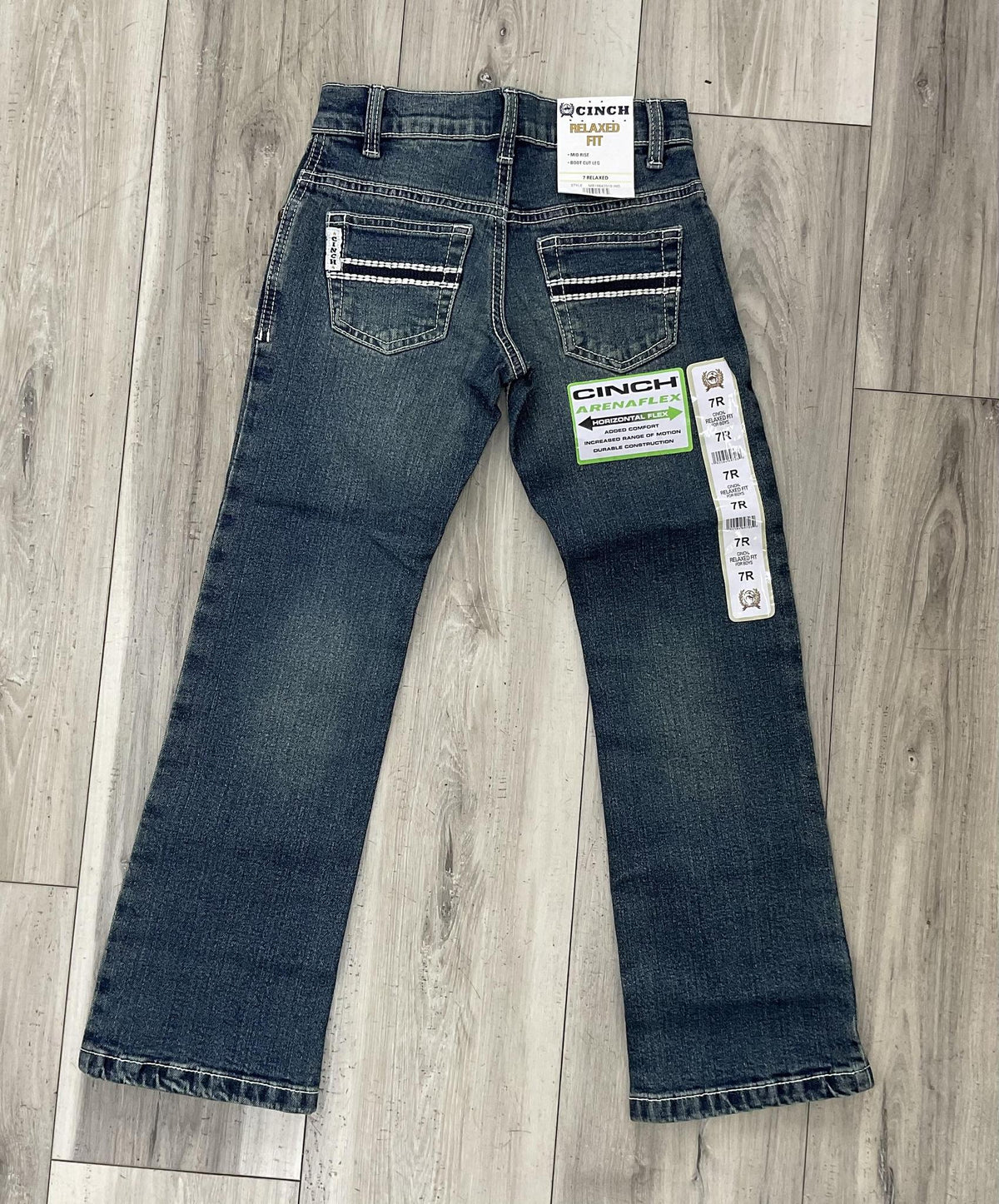 CINCH BOY’S RELAXED DARK STONE INDIGO JEANS | MB16642010