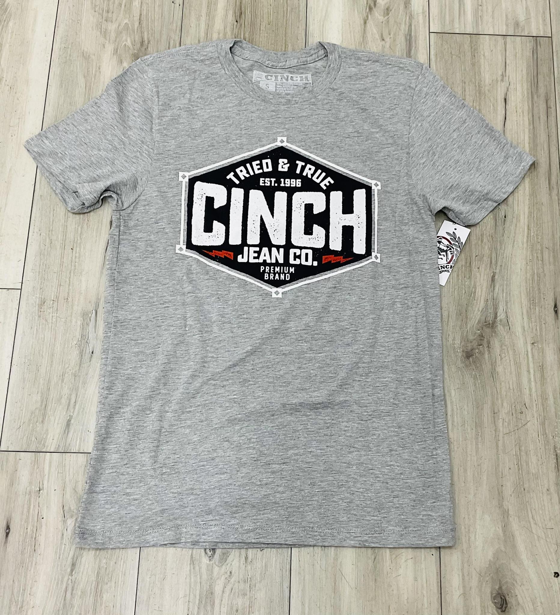 CINCH MEN’S GRAY TEE | MTT1690725
