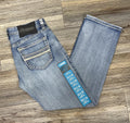 MEN’S ROCK & ROLL LIGHT WASH SLIM FIT STRAIGHT BOOT JEANS | BM1RD06703
