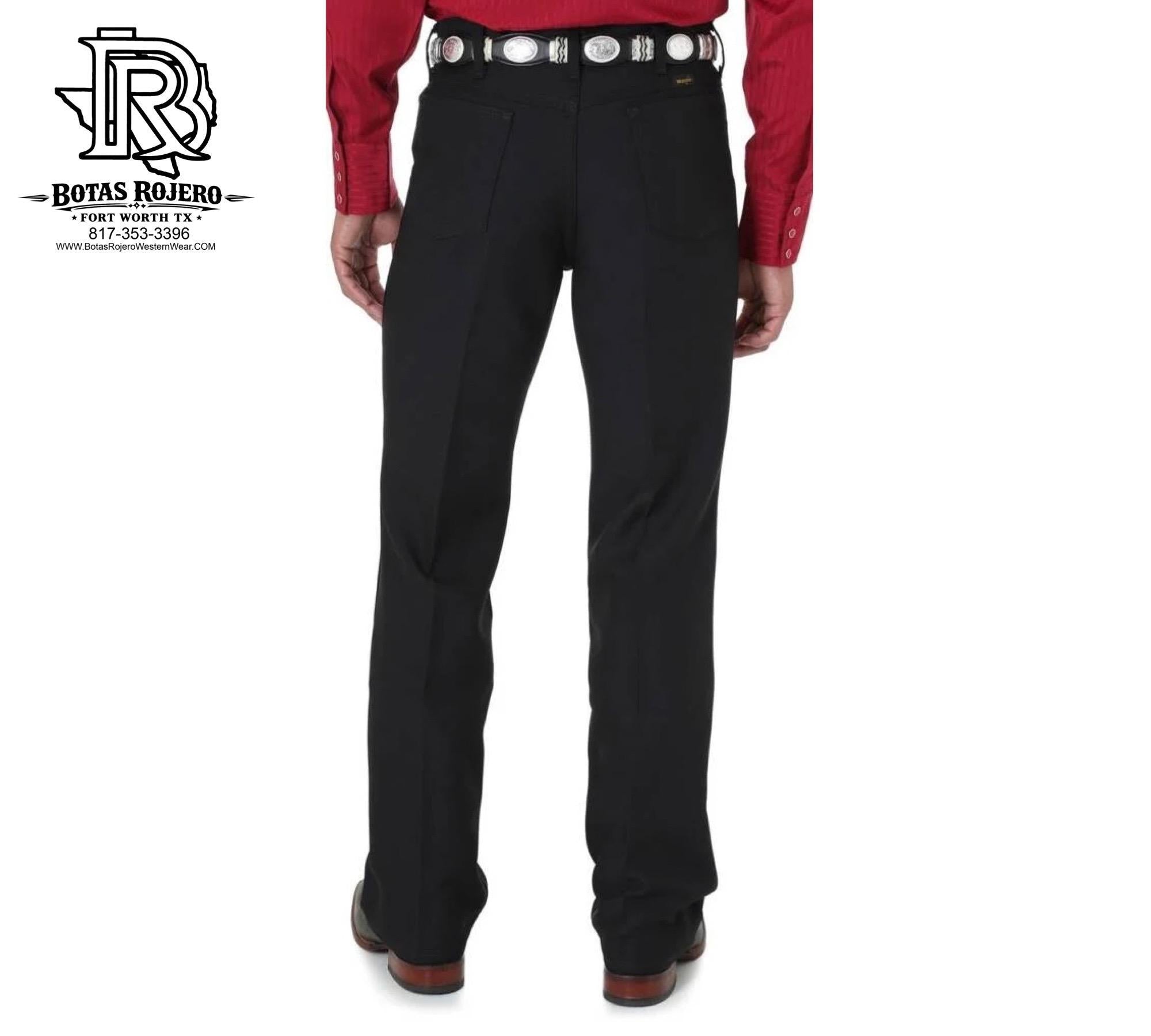 Wrangler Classic Black Western Jeans Regular Fit 82BK