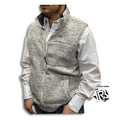 “ Evan “ | WRANGLER GREY HEATHER WESTERN MEN VEST 112317160
