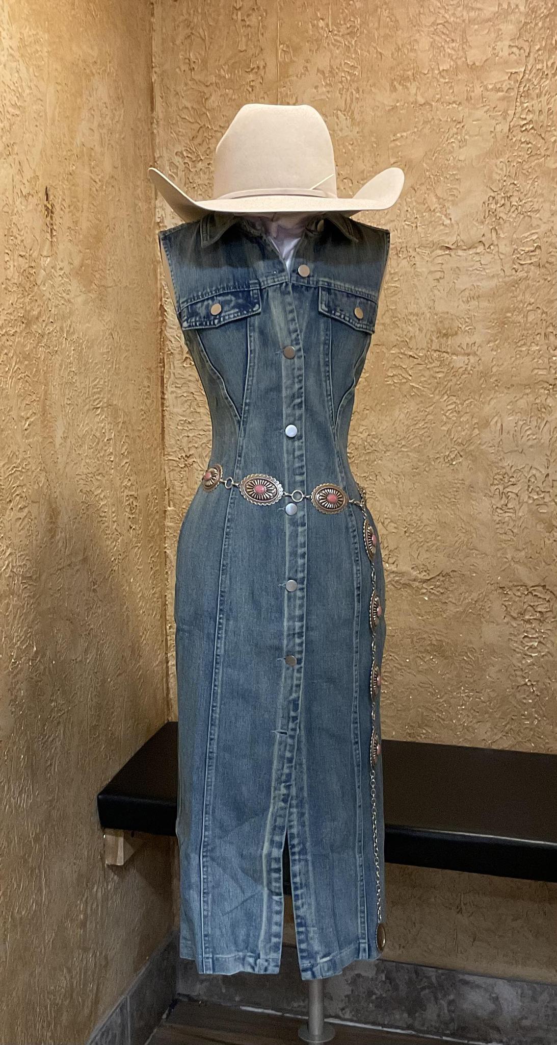 ‘’DENISS’’ DENIM DRESS