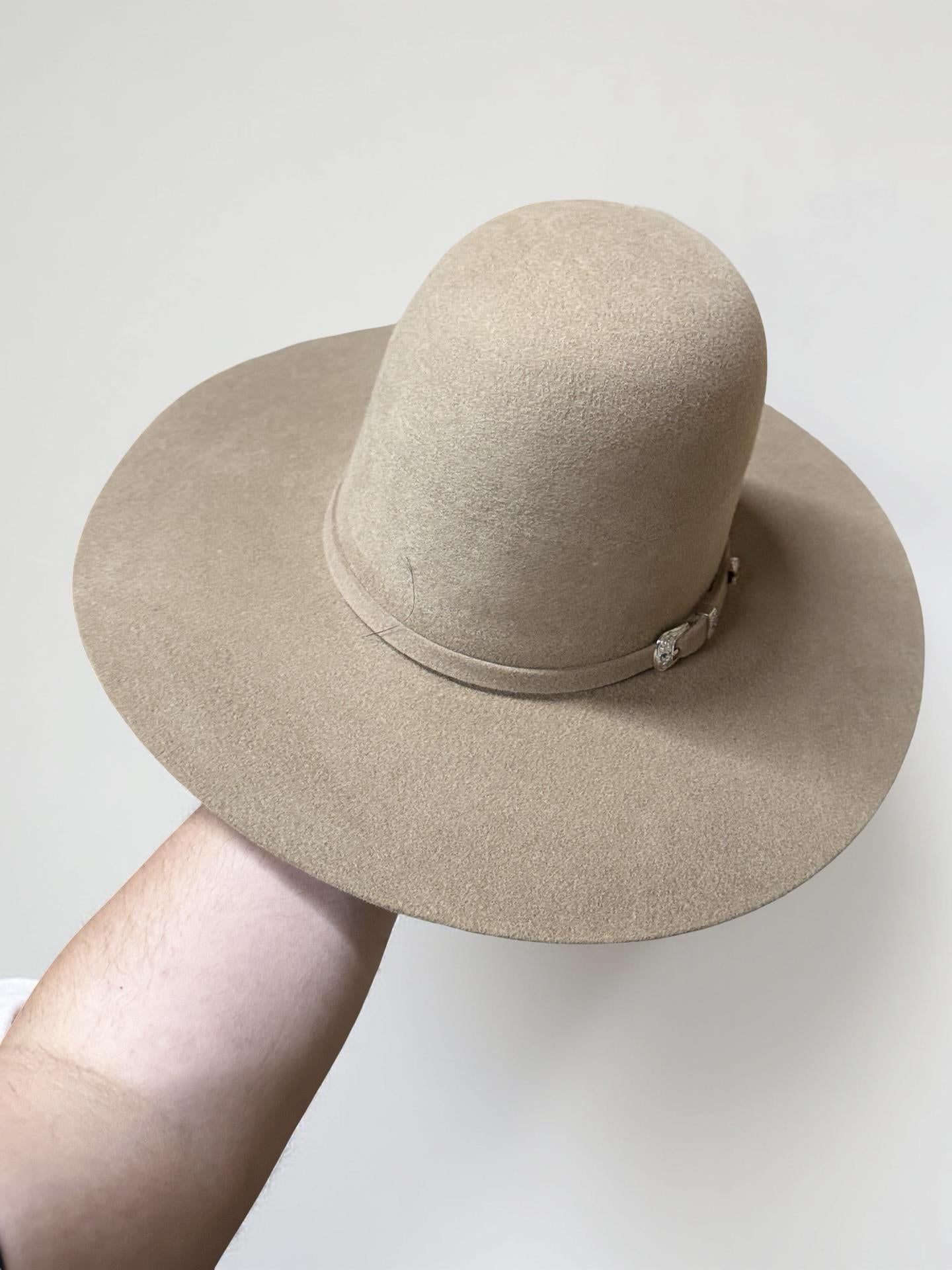 4X PECAN | IRON SPUR ™️  WOOL HAT CROWN 6” BRIM 4 1/4”